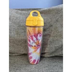 Tervis Tumbler Kittie Kittie Tie Dye Kitty Tumbler Flip Top Bottle 16 oz
